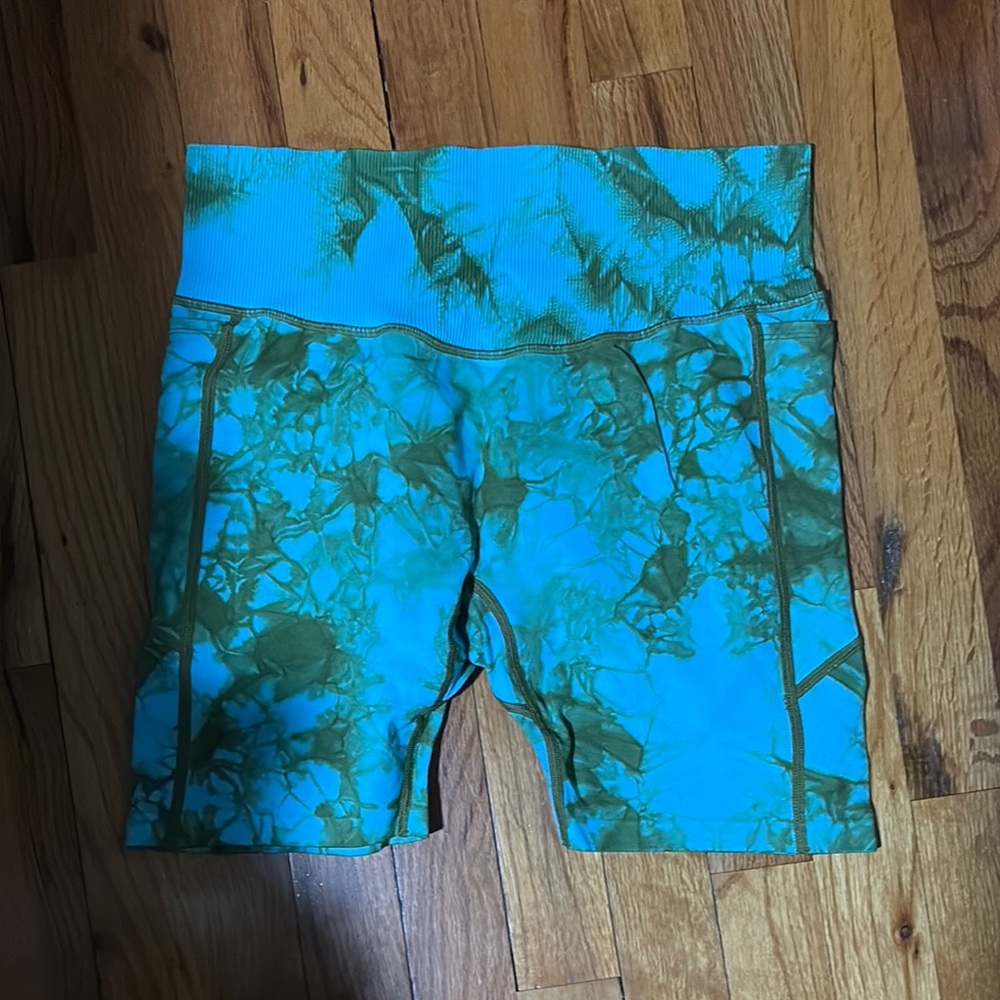 Tie Dye Bike Shorts